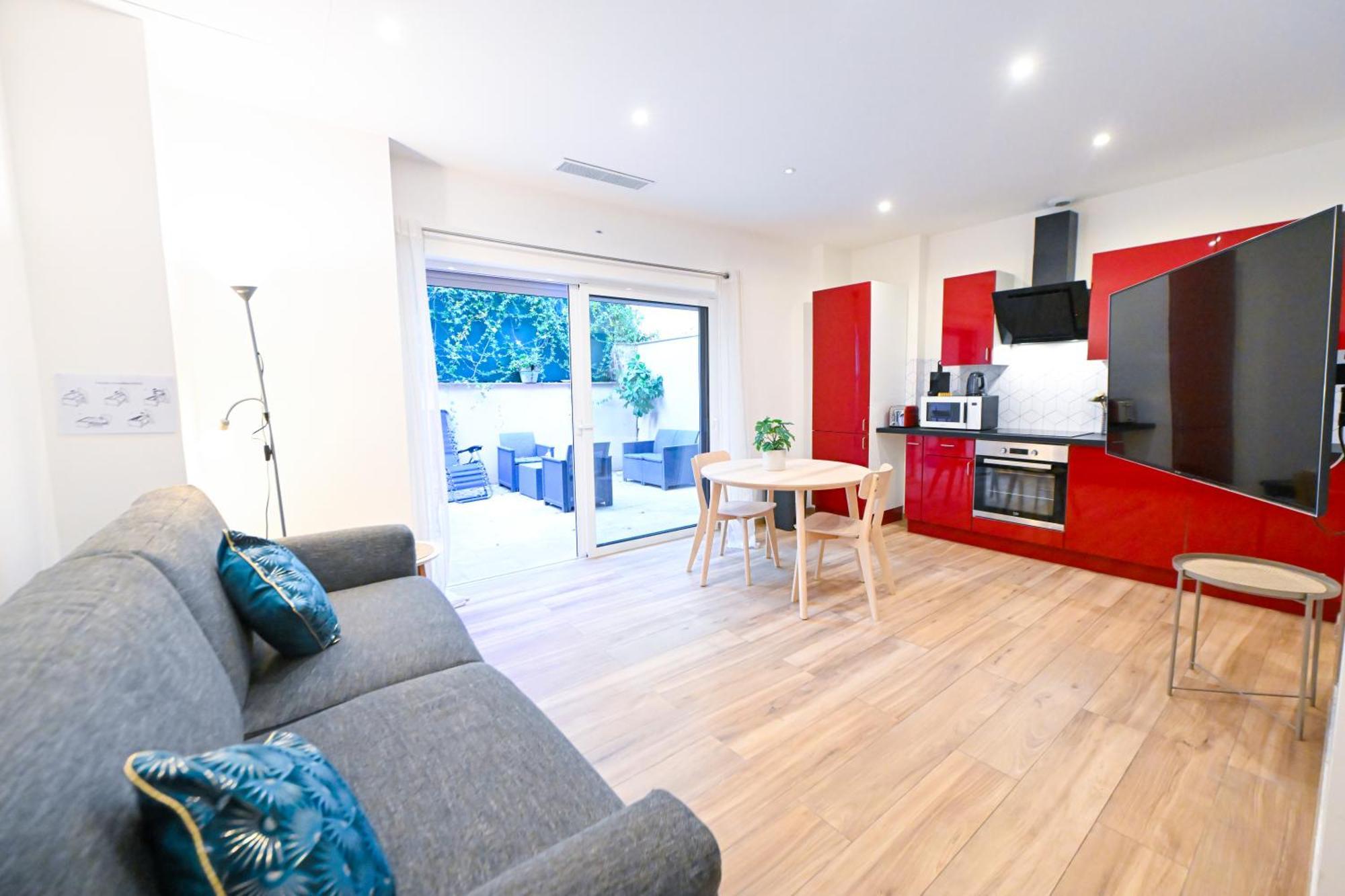 Beau Cozy Centre Et Plages Avec Terrasse N3 Appartement *